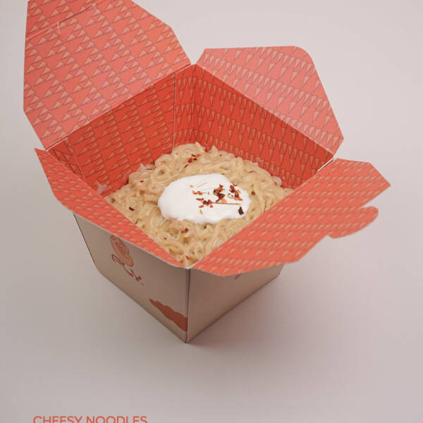 DOUBLE CHEESY NOODLES